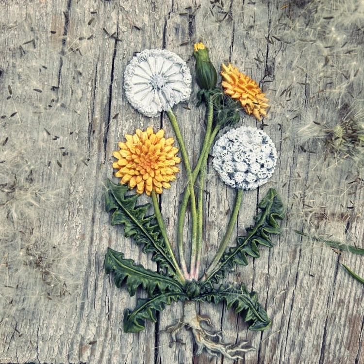 Forma silikonowa Mila Project FMP074 - „Dandy Dandelion”
