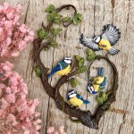 Foremka silikonowa Mila Project FMP071 - „Chirpy Chickadees”