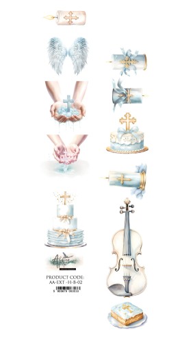 Paseczki do samodzielnego wycięcia  AA-EXT-H-B-02