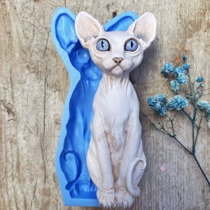 Foremka silikonowa Mila Project FMP082 - Kot Sfinks