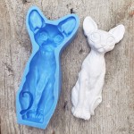 Foremka silikonowa Mila Project FMP082 - „Sphynx Cat”