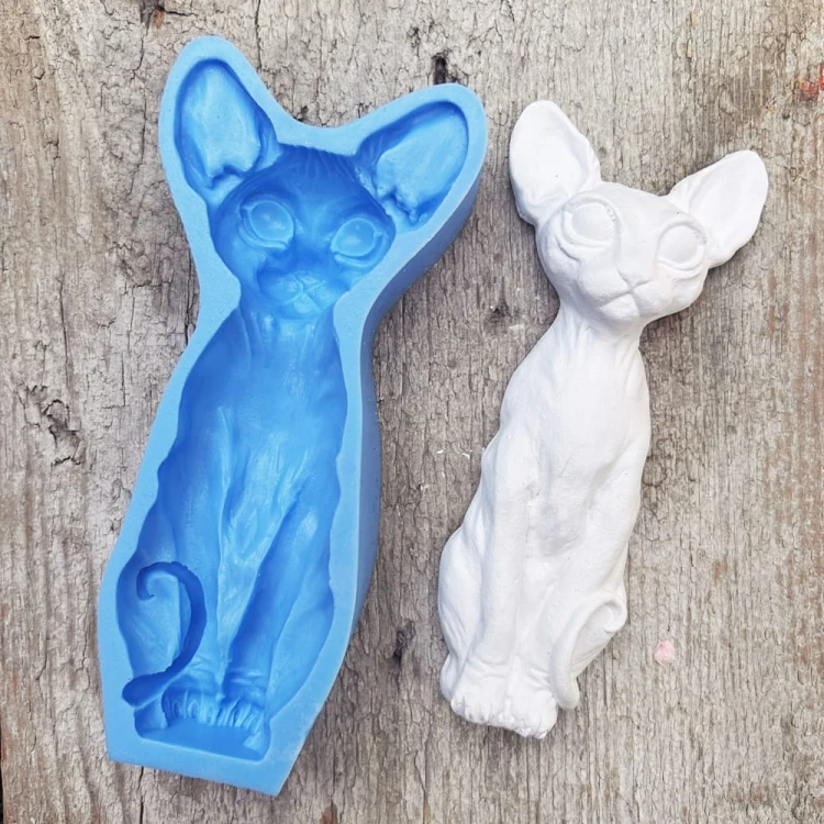 Foremka silikonowa Mila Project FMP082 - „Sphynx Cat”