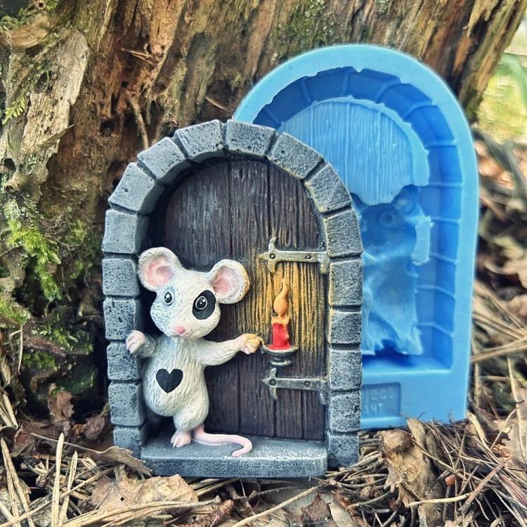 Forma silikonowa FMP083 „Mouse at the Doorway”