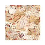 Tkanina Gear up for Christmas Stamperia - 30x30cm