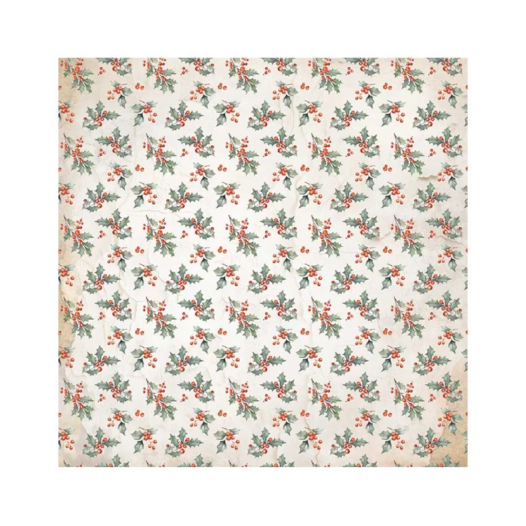 Tkanina Gear up for Christmas  - 30x30cm, 4 kawałki