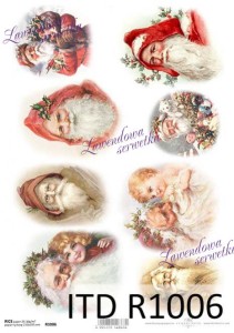 Papier Ryżowy BOŻE NARODZENIE ITD 1006