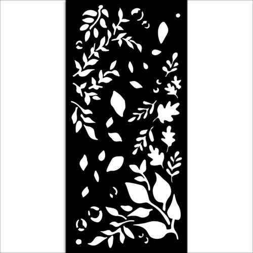 Szablon 3D Stamperia 12x25 cm - Listki