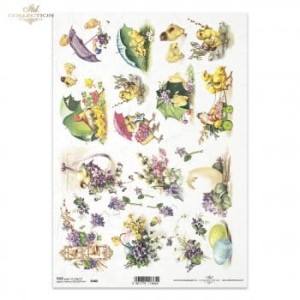 Papier ryżowy WIELKANOC  ITD 488