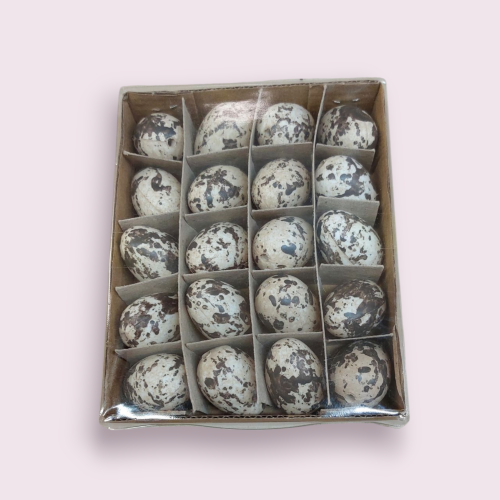 Jajo plastikowe 3,6cm przepiórcze   10szt(1/2 opakowania)