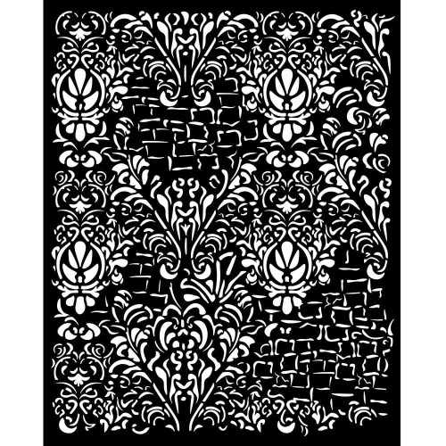 Szablon 3D Master of Magic - 20x25cm, Tapeta Damask