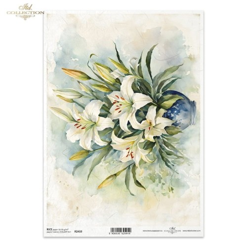 Papier ryżowy ITD R2459 - A4 - Lilie.jpg