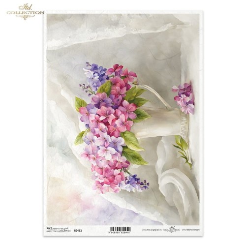 Papier ryżowy ITD R2462 - A4, Kwiaty w wazonie.jpg