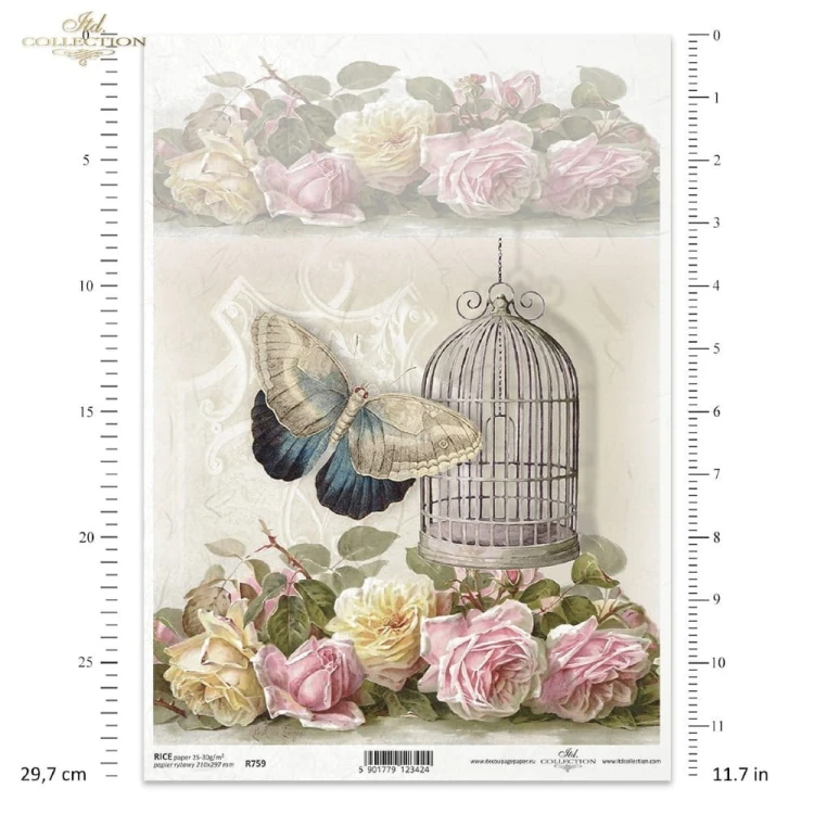 Papier ryżowy ITD R0759