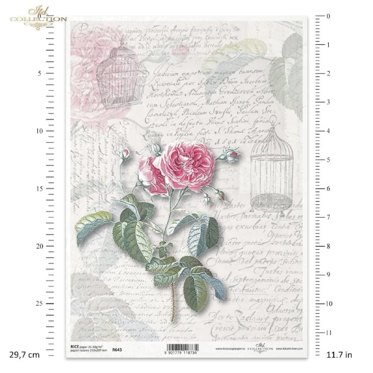 Papier ryżowy ITD R0643