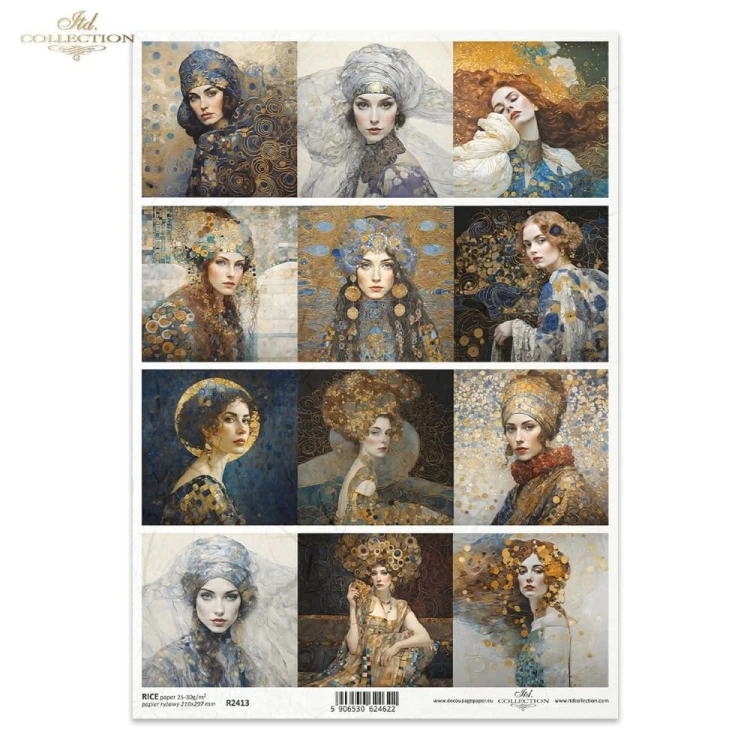 Papier ryżowy ITD R2413 - A4, Portrety Miniatury .jpg