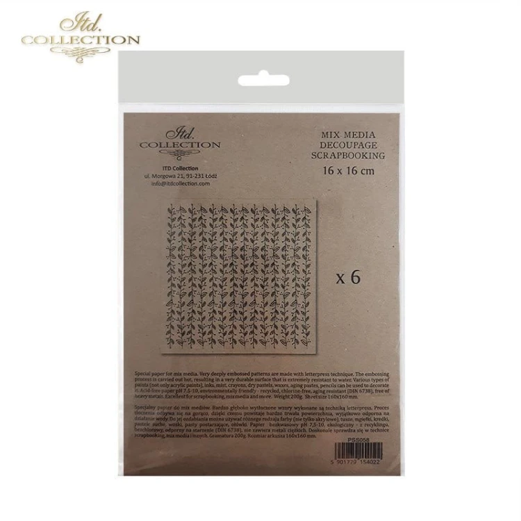Papier tłoczony ITD PSS058