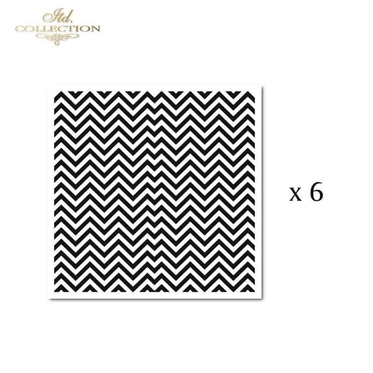 Papier tłoczony ITD PSS047 - zygzaki