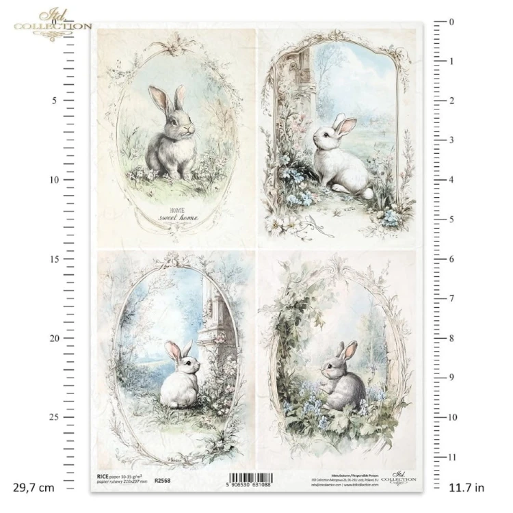 Papier ryżowy ITD R2568 - A4