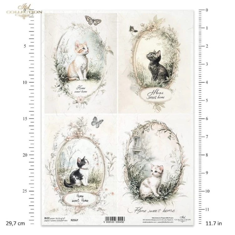 Papier ryżowy ITD R2567 - A4