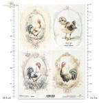 Papier ryżowy ITD R2562 - A4