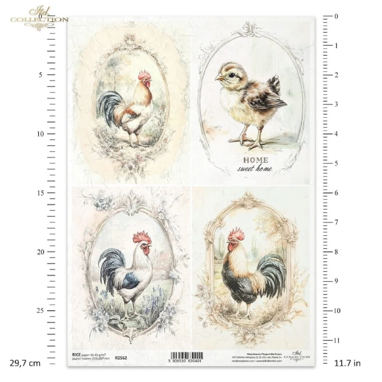 Papier ryżowy ITD R2562 - A4