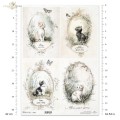 Papier ryżowy ITD R1406L - A3, Kotki
