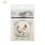 Papiery ryżowe mini ITD RSM158 - zestaw 6 sztuk, Kurki