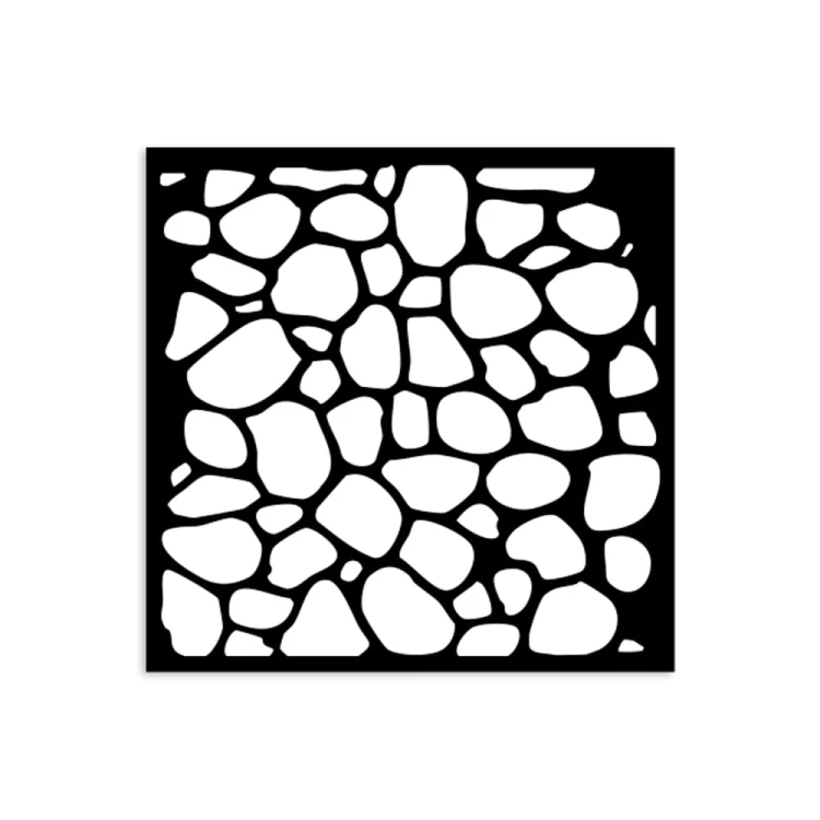 Szablon 3D Stamperia 12x12cm - Efekt kamienia