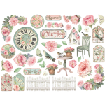 Tekturowe Kształty Die Cuts - House of Roses