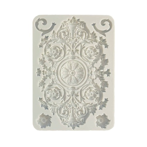 Foremka silikonowa A5 - Dekor Ornament, Stamperia KACMA519