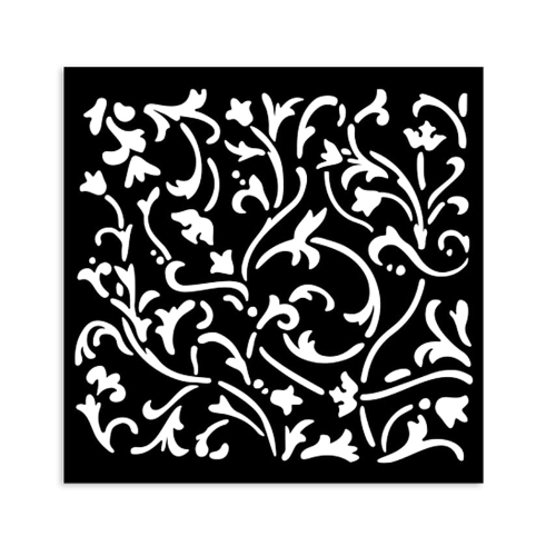 Szablon 3D Stamperia 12x12 cm - Ornamenty