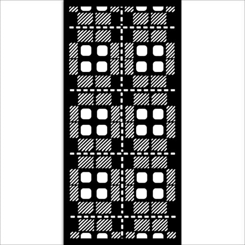 Szablon 3D Stamperia 12x25 cm - KSTDL97