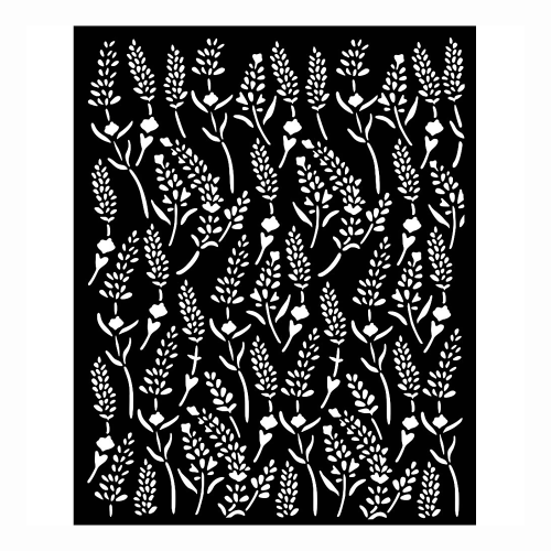 Szablon 3D Stamperia 20x25 cm - Lawendowe tło