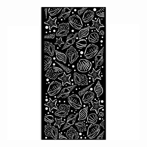 Szablon 3D Stamperia 12x25 cm - Muszelki