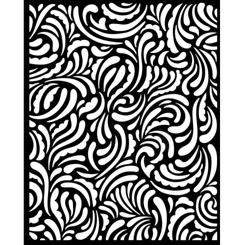 Szablon 3D Stamperia 20x25 cm - Tekstura roślinna