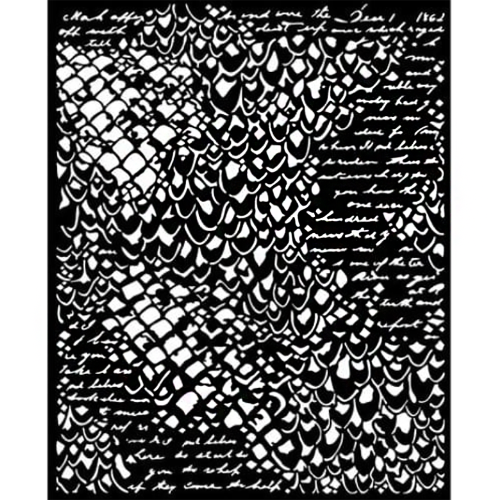 Szablon 3D Stamperia 20x25 cm -  Tekstura Łuska