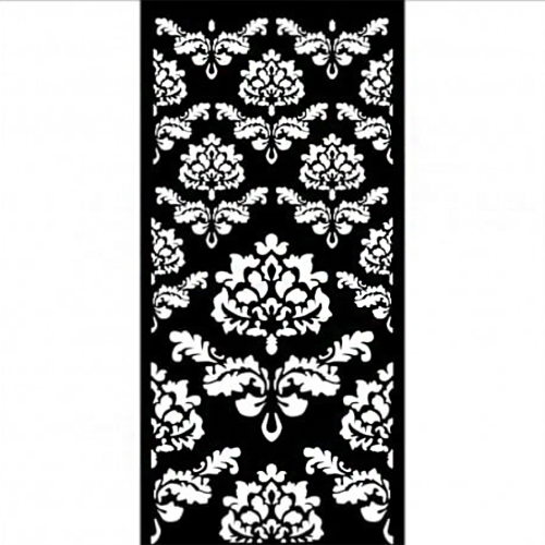 Szablon 3D Stamperia 12x25 cm - Tapeta arabeska