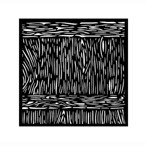 Szablon 3D Stamperia 18x18 cm - Efekt drewna, tekstura