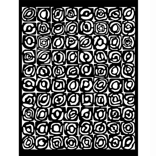 Szablon 3D Stamperia 20x25 cm - Tekstura, tło