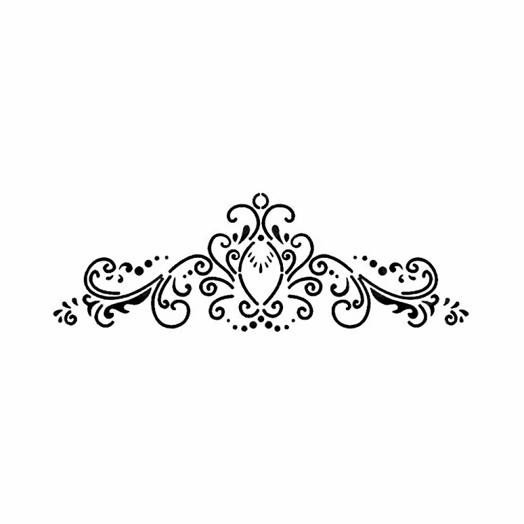 Szablon Stamperia 38x15 cm - Ornament