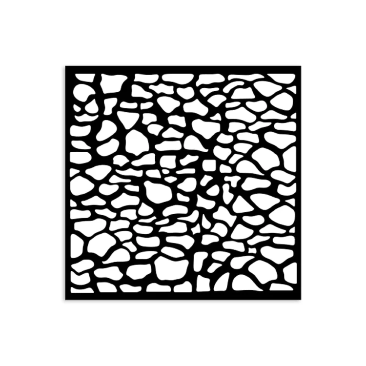 Szablon 3D Stamperia 12x12 cm - Kamienie