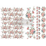 Transfer wodny H2O Gorgeous Flora - 2 arkusze | Prima Re·Design
