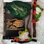 Forma silikonowa do odlewów 20x13 cm - Prima Froggy Meadow Greens. Propozycja pomalowania odlewów.