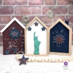 Forma silikonowa do odlewów 20x13 cm - Prima Happy 4th. Przykład zastosowania odlewu - Statua Wolności