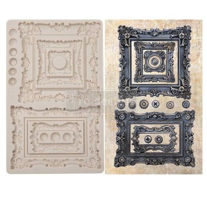  Forma silikonowa do odlewów 20x13 cm - Finnabair | Prima | Baroque Frames