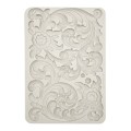 Foremka silikonowa do odlewów A4 - roślinne ornamenty | Stamperia KACMA403