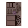 Forma silikonowa do odlewów 20x13 cm marki Prima Sharon Ziv. Zawiera wzory ozdobnych okiennic. Idealna do tworzenia oryginalnych projektów w decoupage i scrapbookingu.