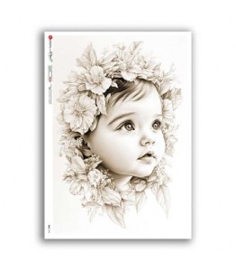 Baby 0121 Format A4 (22,5X32 CM)  dziewczynka dziecko