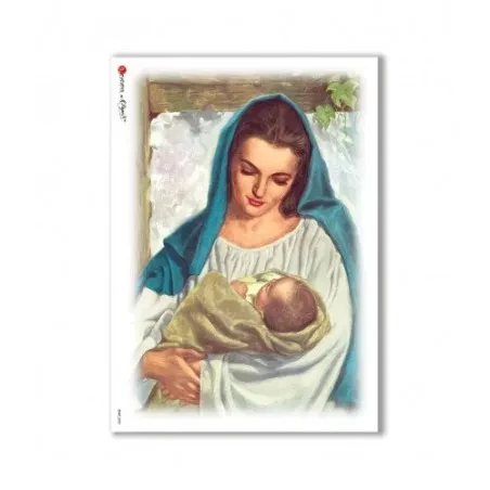 Religia 0032Format A5   (21x14,8 CM)  dzieciątko Maryja
