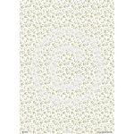 Papier ryżowy format A4 marki mariviriDesign. Zawiera motywy drobnych, delikatnych listków. Sprawdzi się jako tło, tapeta w projektach decoupage i różnych pomysłach DIY.